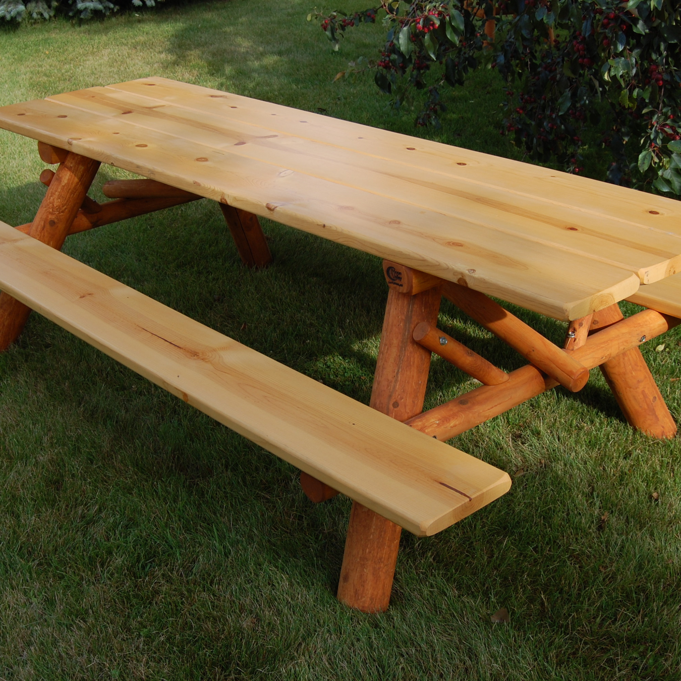 6' WOOD PICNIC TABLES