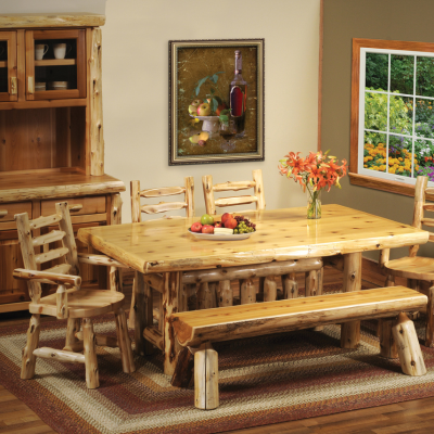 Log Dining Room Tables