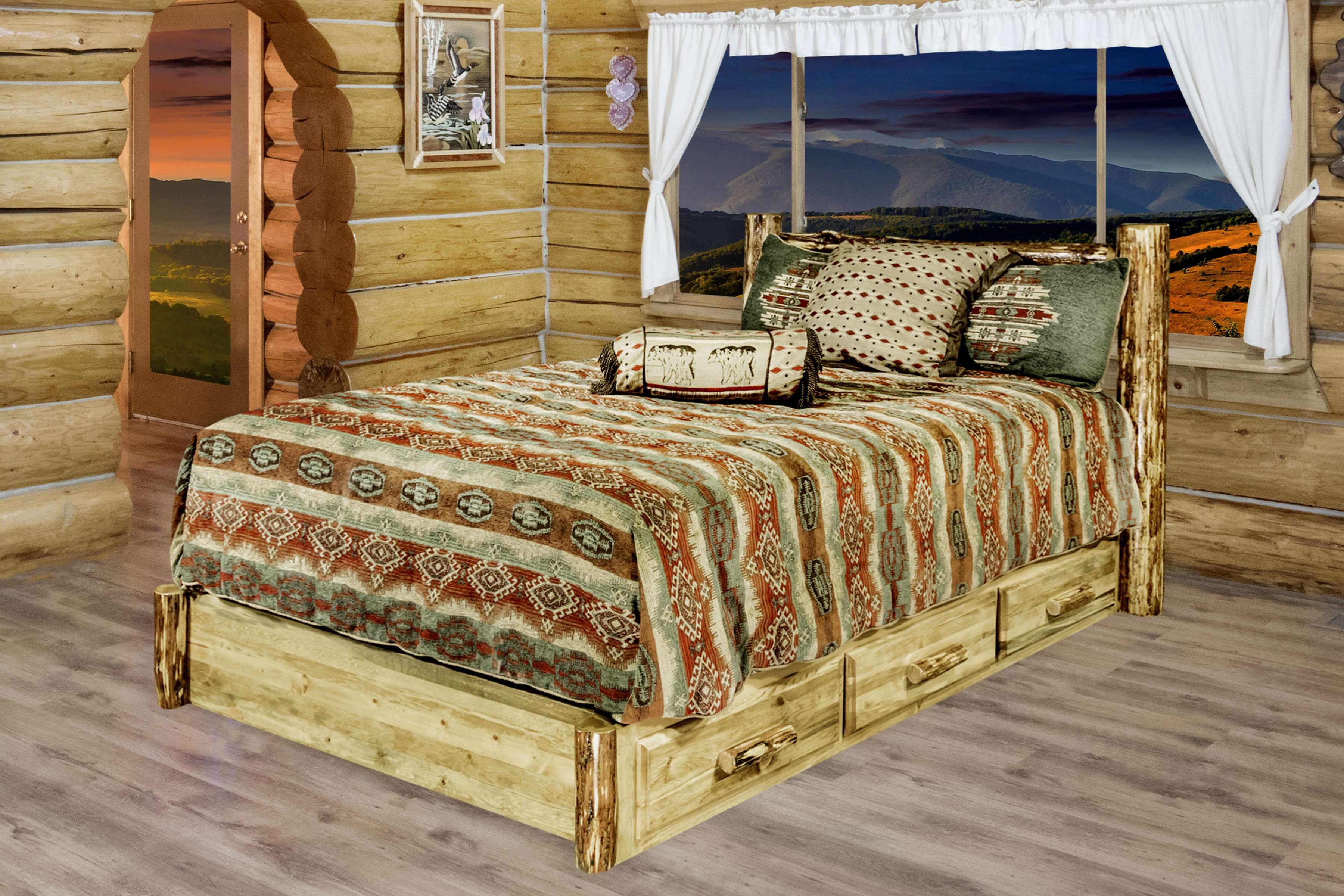 Montana Woodworks Glacier Country Platform Bed