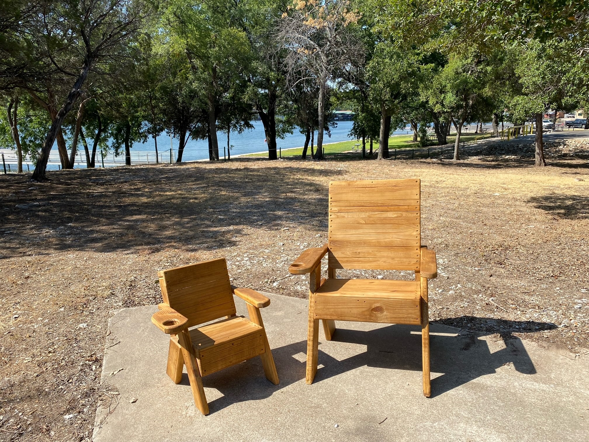 RS Bro Designs Rustic Brockett Style Kids Chairs