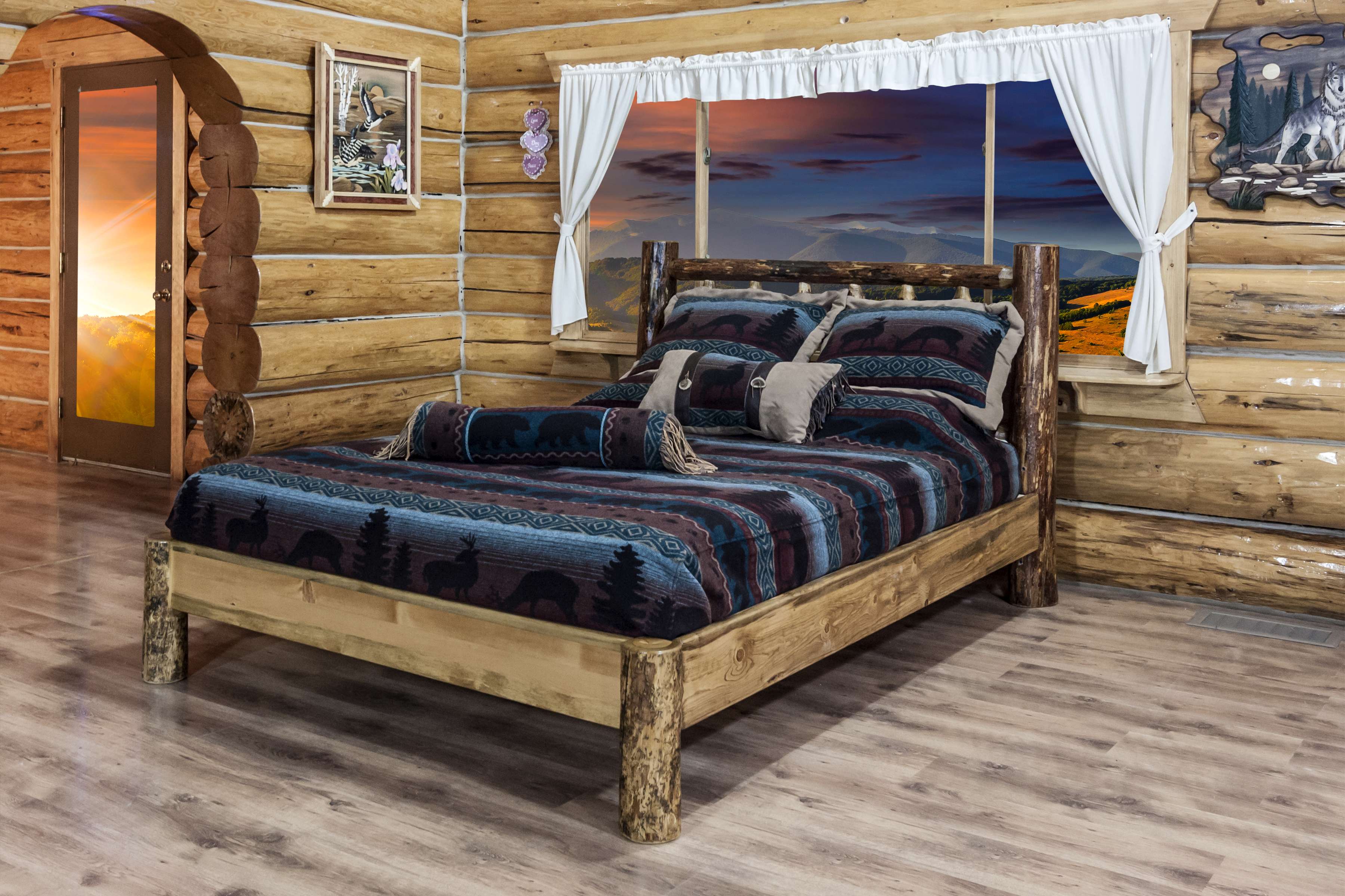 Montana Woodworks Glacier Country Platform Bed