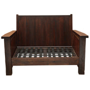 Barnwood Framed Loveseat Empty Frame