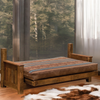 Fireside Lodge Barnwood Futon Bed