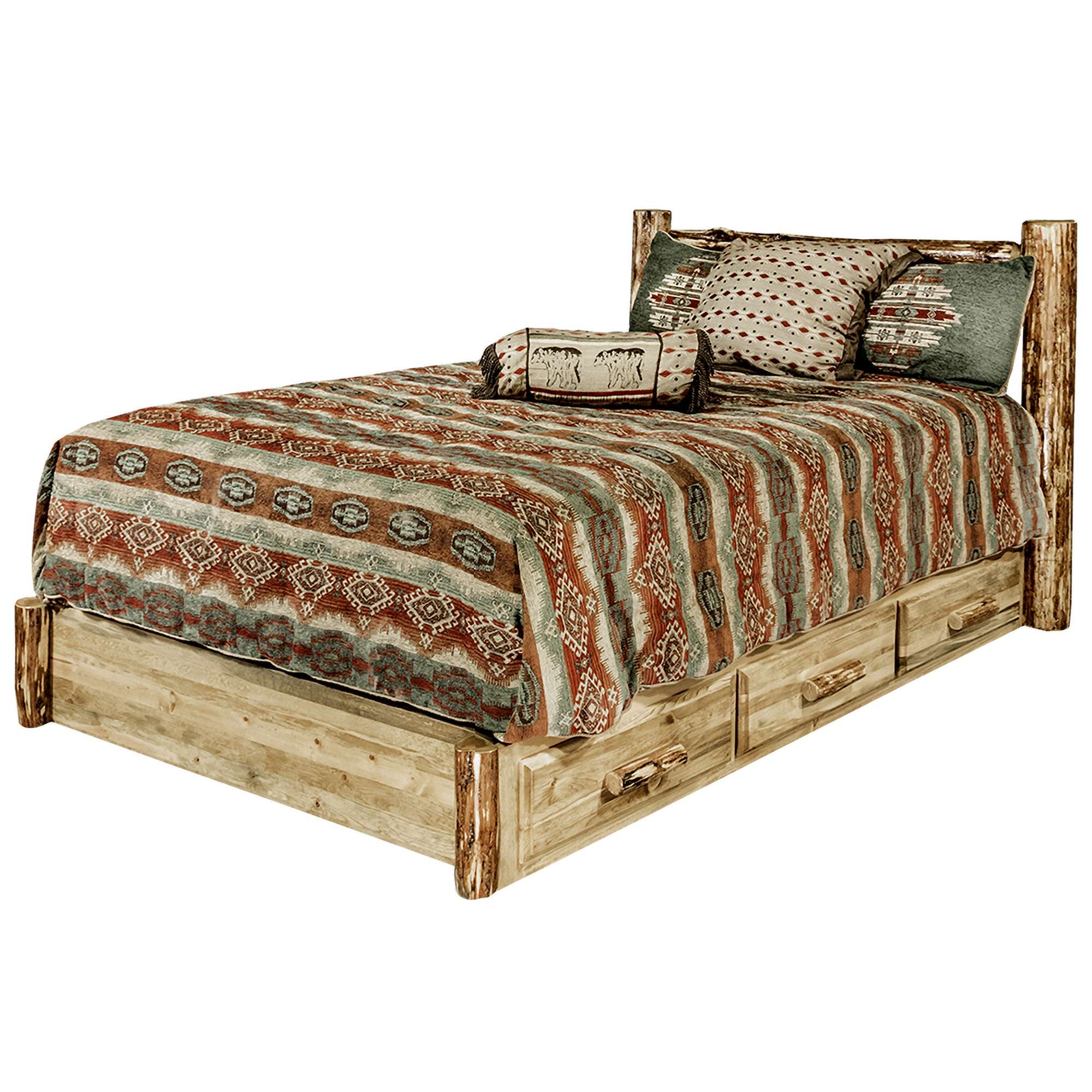 Montana Woodworks Glacier Country Platform Bed