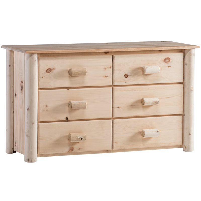 Lakeland Mills Cedar Log Rustic Bedroom Set