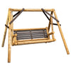 Lakeland Mills ThermaFusion 4-Foot Yard Swing in Clear Finish - Rustic Furniture Marketplace