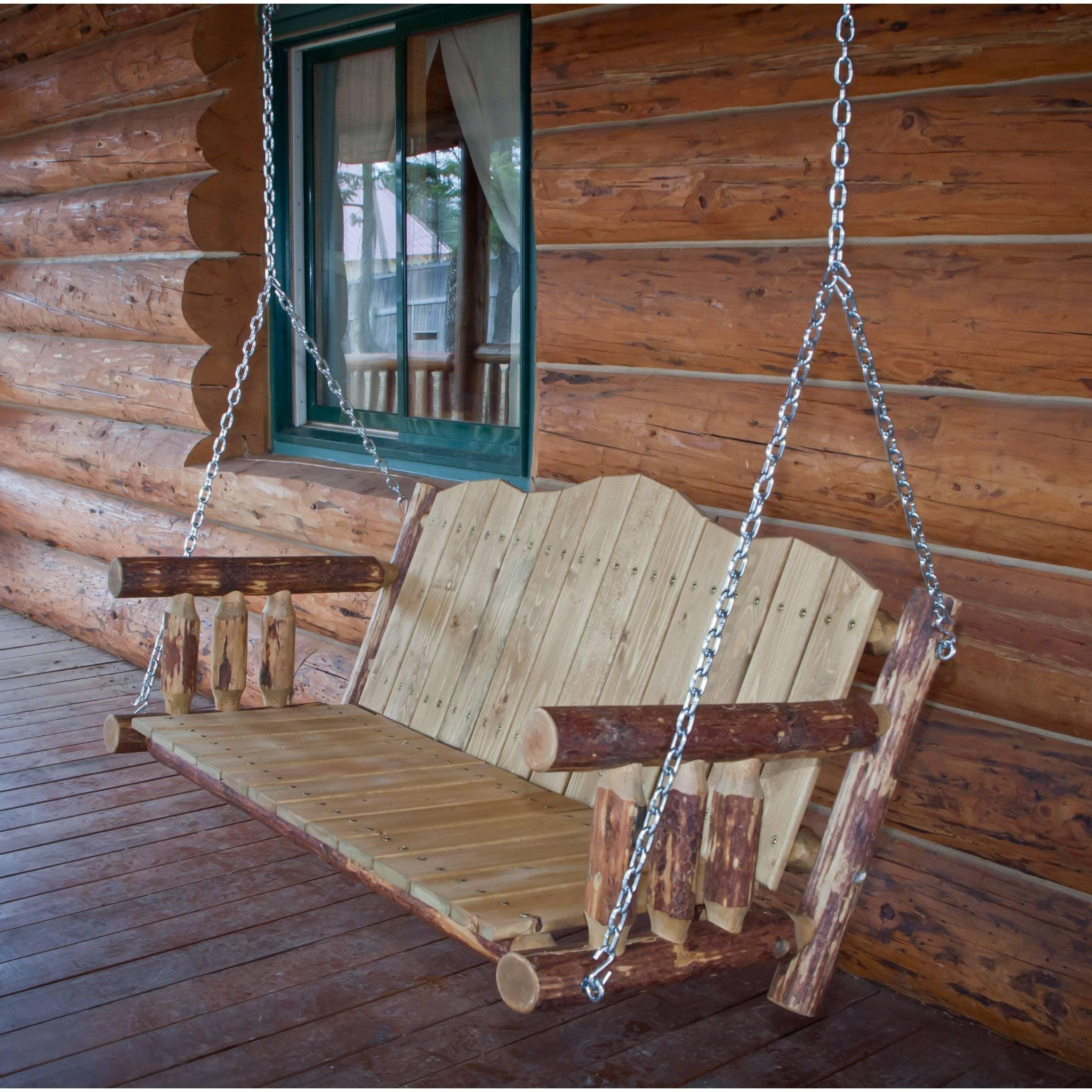 Montana Woodworks Glacier Country Collection Porch Swing