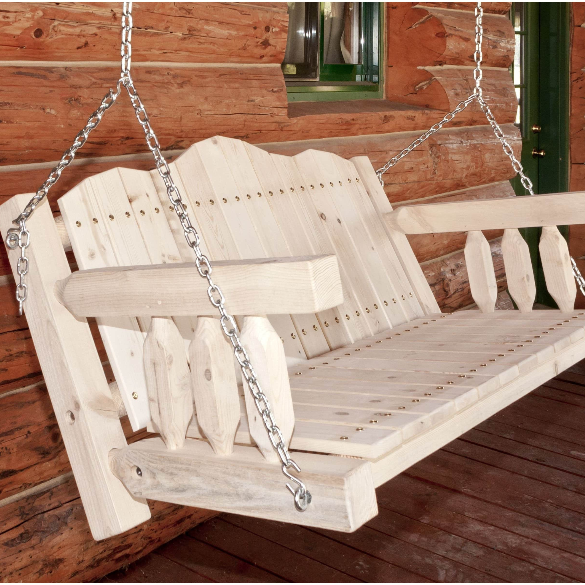 Montana Woodworks Homestead Collection Porch Swing