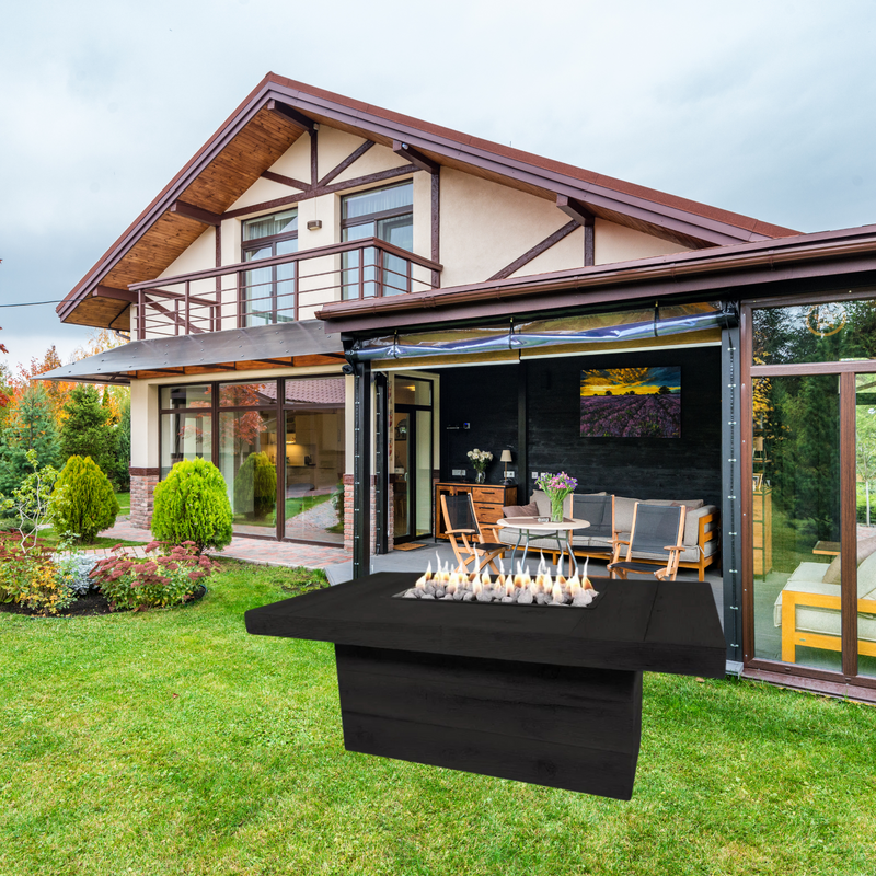 THE OUTDOOR PLUS The Grove 60" Fire Table