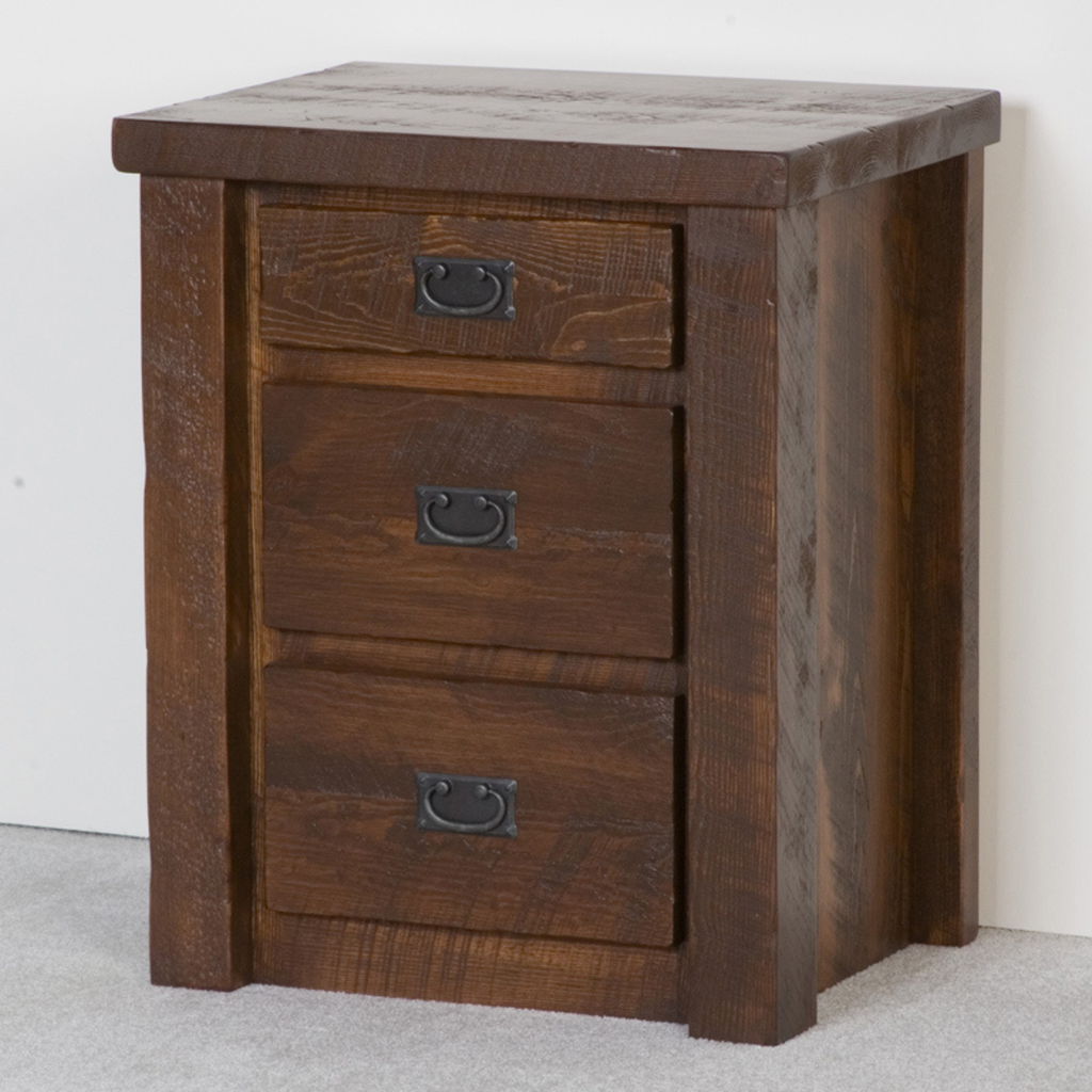 Viking Log Lumberjack Barnwood Rustic Bedroom Set