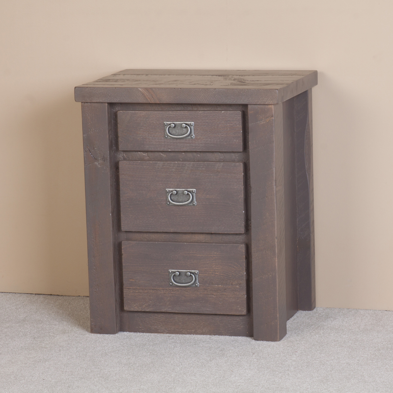 Viking Log Mustang Barnwood Rustic Bedroom Set