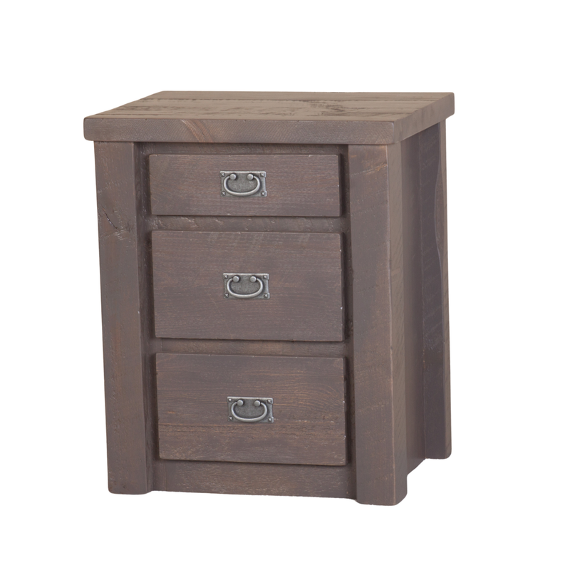 Viking Log Pioneer Barnwood Rustic Bedroom Set