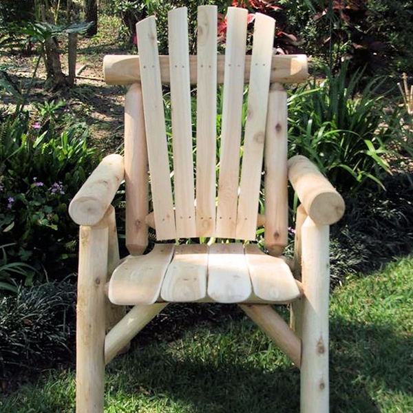 Lakeland Mills Cedar Log Dining Chair