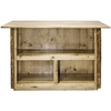 Montana Woodworks Glacier Country Collection Bar with Foot Rail