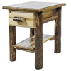 Montana Woodworks Glacier Country Collection Nightstand with Drawer & Shelf