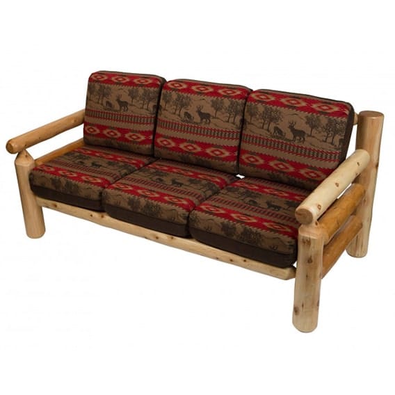 Rocky Top Rustic Cedar Log Sofa
