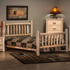 Lakeland Mills Cedar Log Low Post King Bed-Rustic Furniture Marketplace