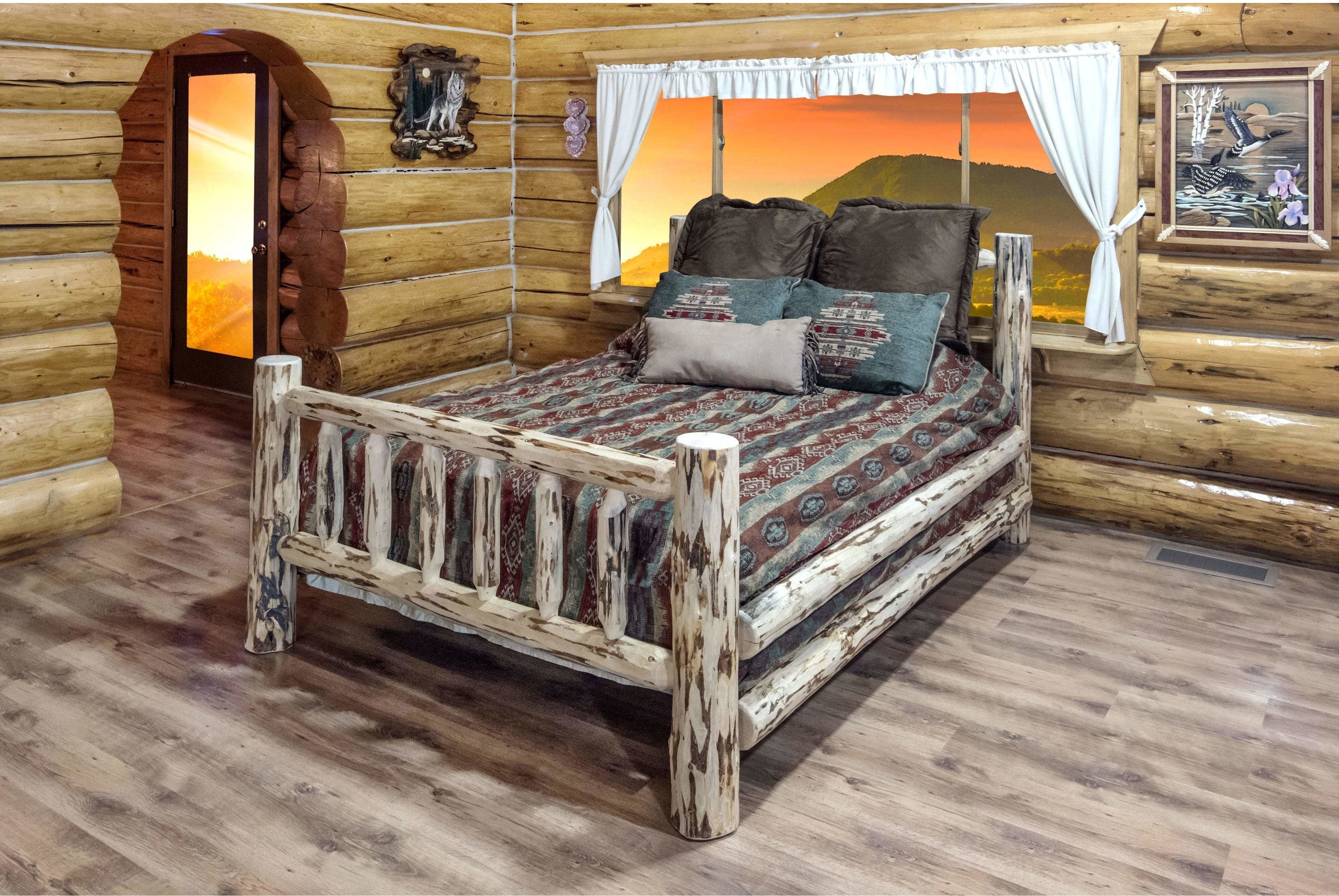 Montana Woodworks Montana Collection California King Platform Bed-Rustic Furniture Marketplace