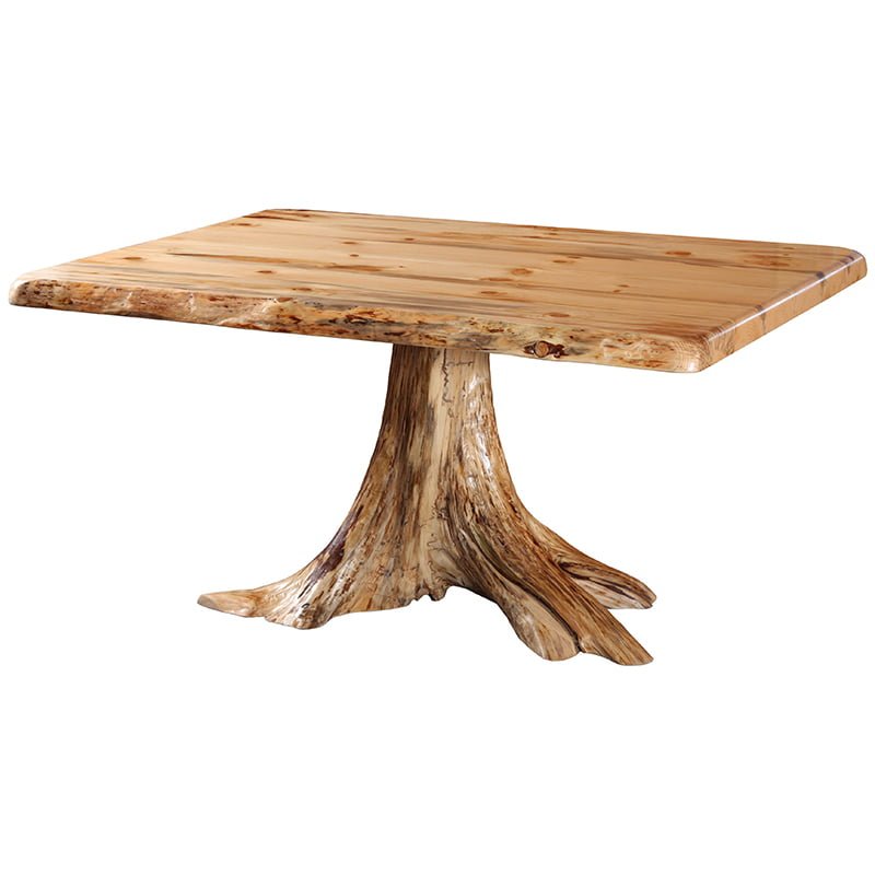 Barkman Furniture Live Edge Single Stump Table