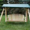 Moon Valley Rustic Cedar Log 5' Yard Swing