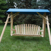 Moon Valley Rustic Cedar Log 5' Yard Swing