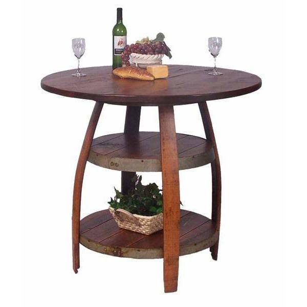 Southern Splinter Barrique Bistro Table-Rustic Furniture Marketplace