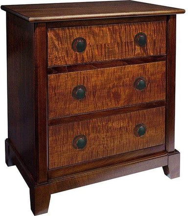 Barkman Furniture Chesapeaka 3-Drawer Bedside Chest-Rustic Furniture Marketplace
