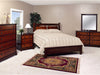 Barkman Furniture Chesapeaka Queen Arched Panel Bed-Rustic Furniture Marketplace