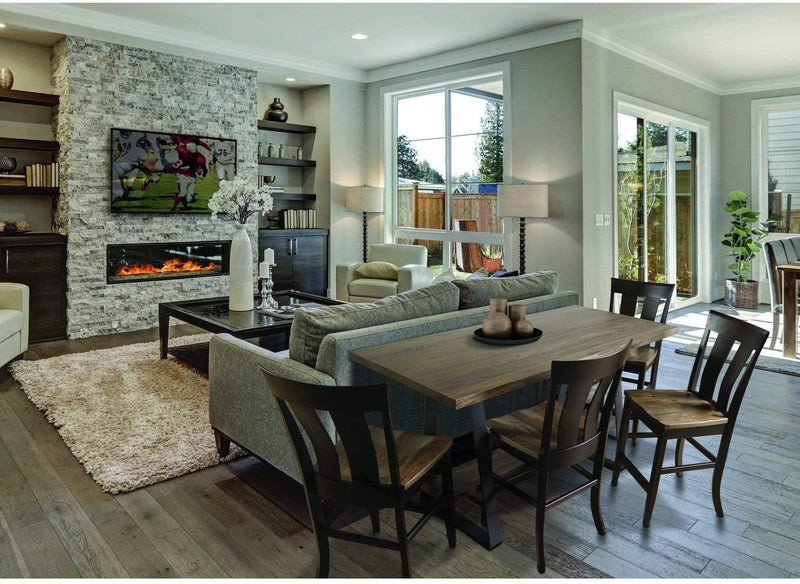 Barkman Furniture Counter Table with Stirrup Base - Console Table-Rustic Furniture Marketplace