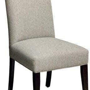 Barkman Furniture Double Curve Chair - Armless Grey Accent Chair - Single Sofa-Rustic Furniture Marketplace