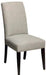 Barkman Furniture Double Curve Chair - Armless Grey Accent Chair - Single Sofa-Rustic Furniture Marketplace