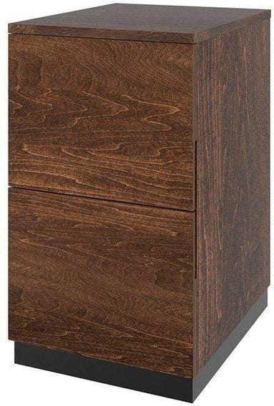 Barkman Furniture SoHo 2-Drawer Straight Edge File Cabinet-Rustic Furniture Marketplace