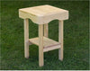 Creekvine Designs 14" Treated Pine Square End Table-Rustic Furniture Marketplace