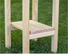 Creekvine Designs 14" Treated Pine Square End Table-Rustic Furniture Marketplace