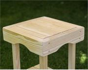 Creekvine Designs 20" Treated Pine Square End Table-Rustic Furniture Marketplace