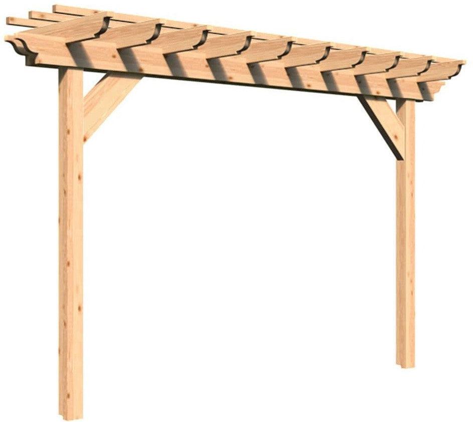 Creekvine Designs 3' Red Cedar Monterrey Pergola-Rustic Furniture Marketplace