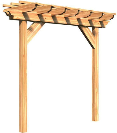 Creekvine Designs 3' Treated Pine Monterrey Pergola-Rustic Furniture Marketplace