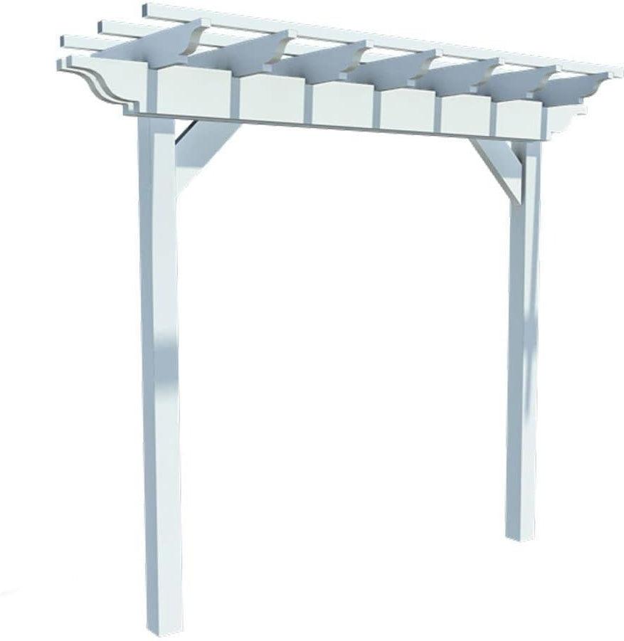 Creekvine Designs 3' Vinyl Monterrey Pergola-Rustic Furniture Marketplace