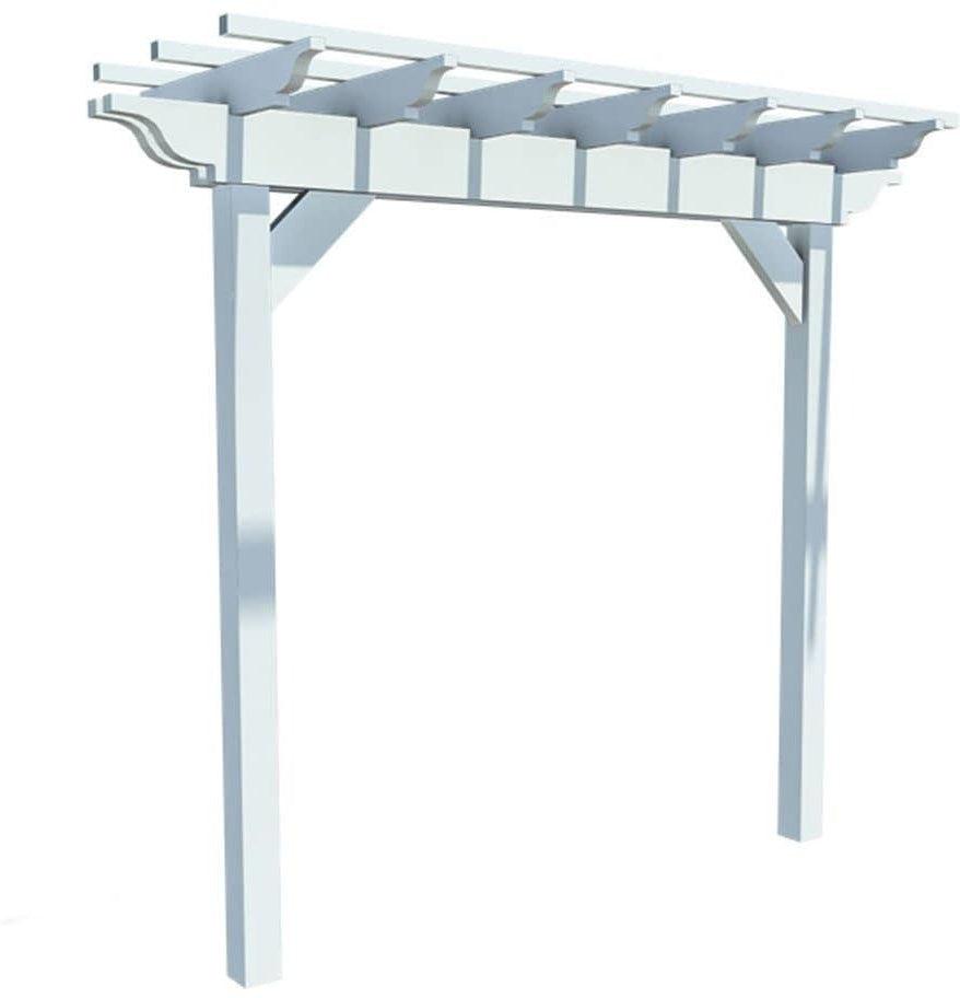 Creekvine Designs 3' Vinyl Monterrey Pergola-Rustic Furniture Marketplace