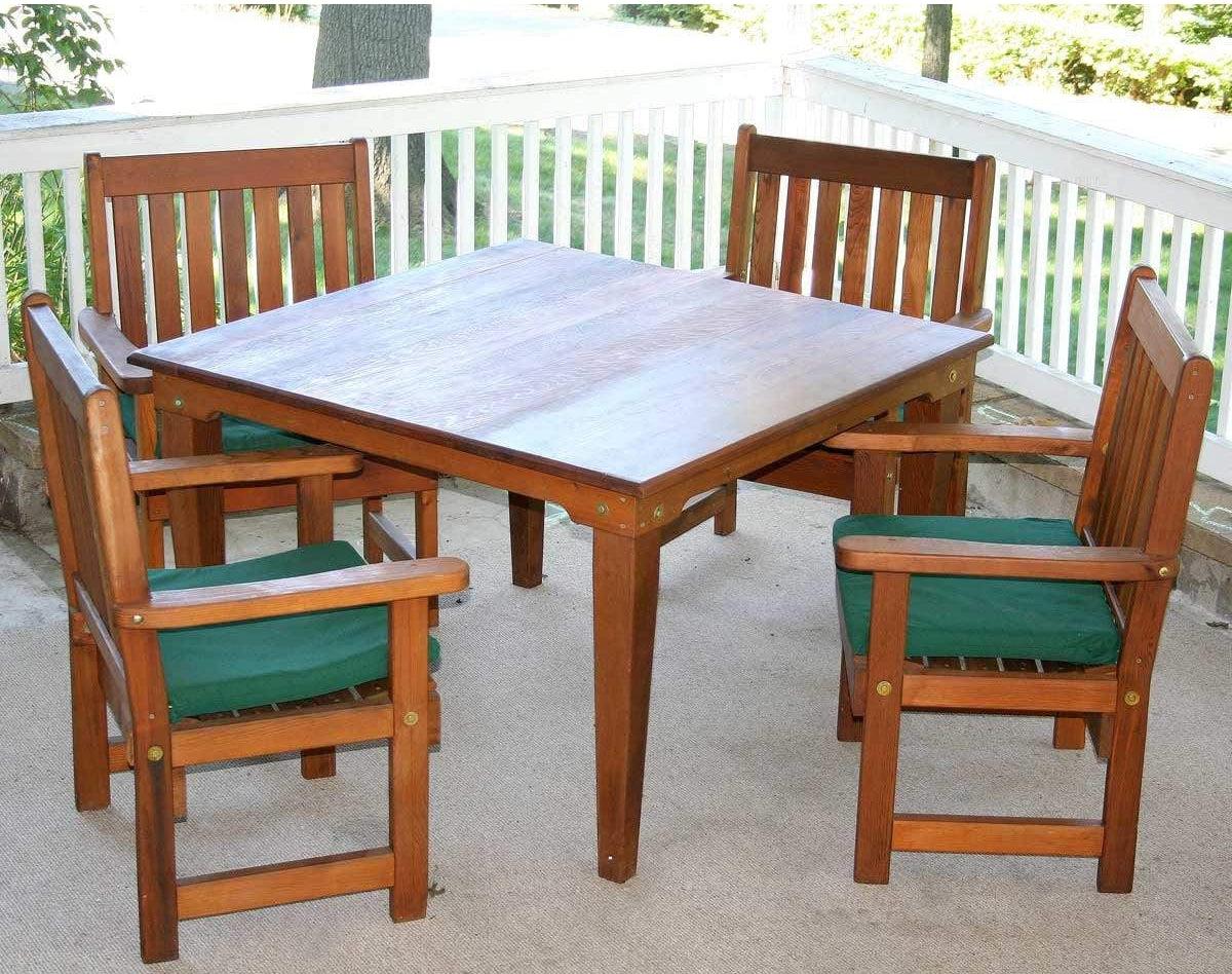 Creekvine Designs 36" Cedar Get-Together Dining Set-Rustic Furniture Marketplace