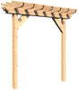 Creekvine Designs 4' Red Cedar Monterrey Pergola-Rustic Furniture Marketplace