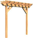 Creekvine Designs 4' Treated Pine Monterrey Pergola-Rustic Furniture Marketplace