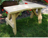 Creekvine Designs 48" Treated Pine Curved Bench-Rustic Furniture Marketplace
