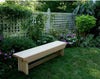 Creekvine Designs 5' Cedar 1805 Traditional Heavy Duty Bench-Rustic Furniture Marketplace
