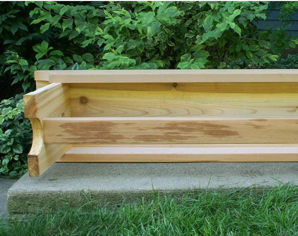 Heavy duty wooden online bench