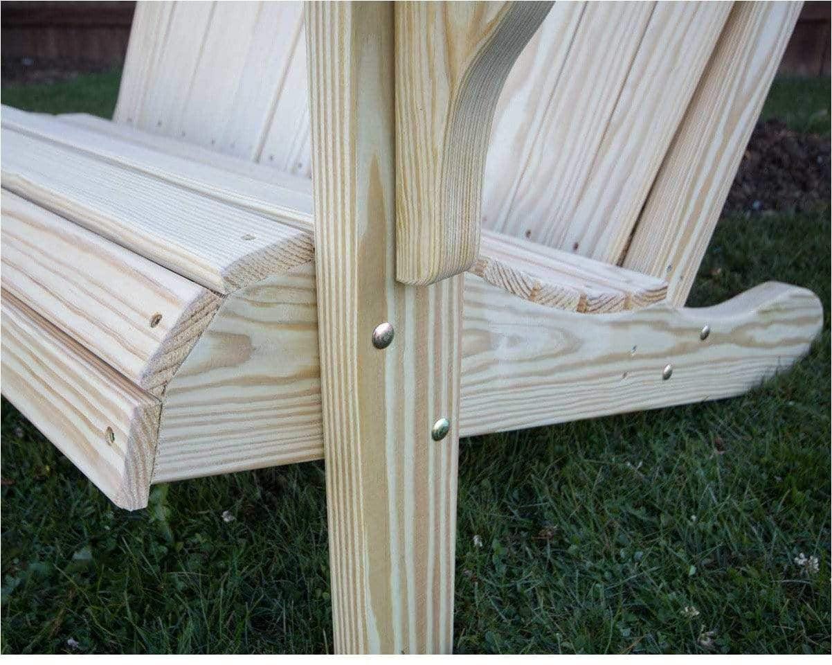 Creekvine Designs 53" Treated Pine Low Curveback Garden Bench-Rustic Furniture Marketplace