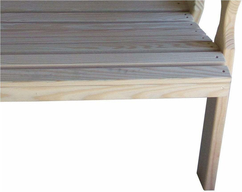 Creekvine Designs 53" Treated Pine Starback Bench-Rustic Furniture Marketplace