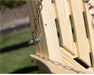 Creekvine Designs 53” Treated Pine Starback Porch Swing-Rustic Furniture Marketplace