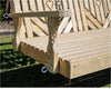 Creekvine Designs 60" Treated Pine Heartback Swingbed-Rustic Furniture Marketplace