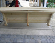 Creekvine Designs 60" Treated Pine Rollback Swingbed-Rustic Furniture Marketplace